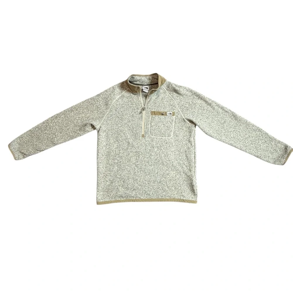 THE NORTH FACE GORDON LYONS 1/4 ZIP‎ FLEECE PULLOVER MEN'S Size Large